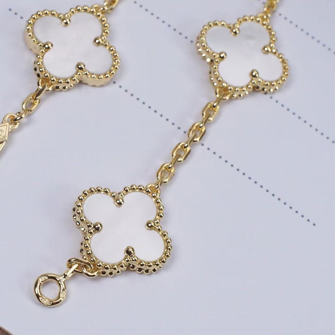 ヴィンテージ アルハンブラ ブレスレット、5モチーフ