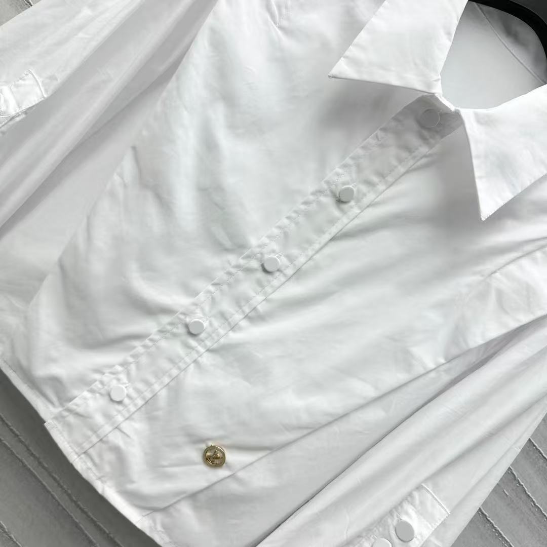 Louis vuitton パフスリーブ ブラウス