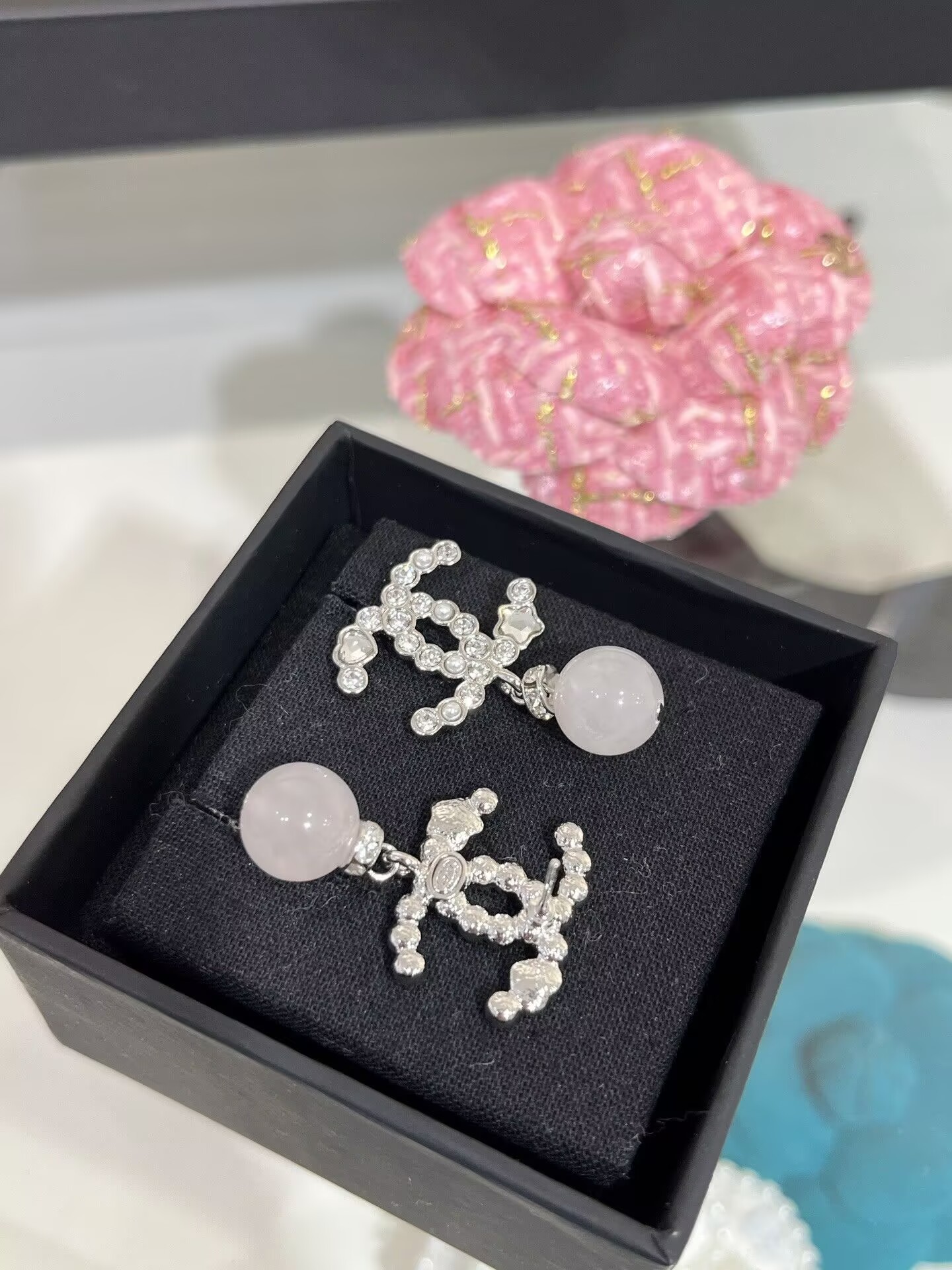 シャネル CHANEL パール CCロゴ ピアス