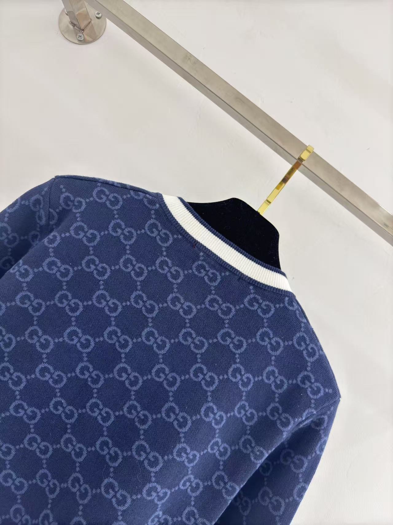 GUCCI GGファインコットン ジャカード カーディガン