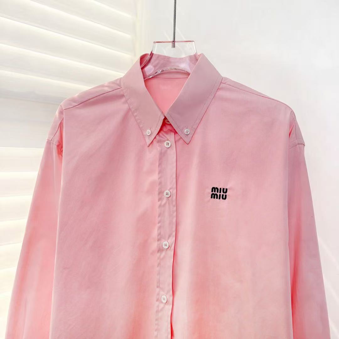MIUMIU ポプリンシャツ