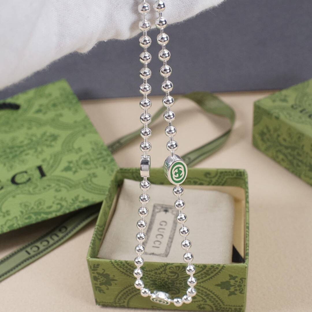 グッチ インターロッキングG チェーン ネックレス