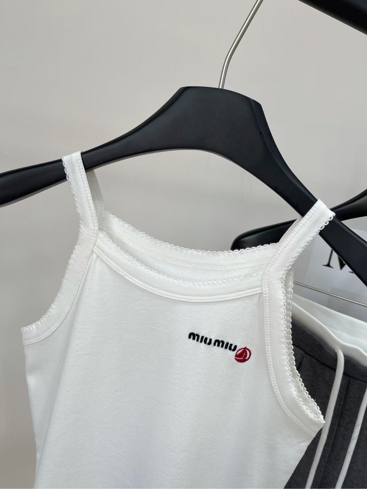 Petit Bateau X Miu Miu ストレッチジャージー トップ