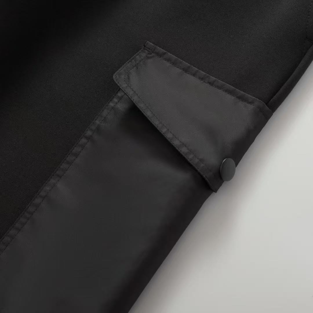 Prada Re-Nylonディテール付 コットンフリース ジョガーパンツ