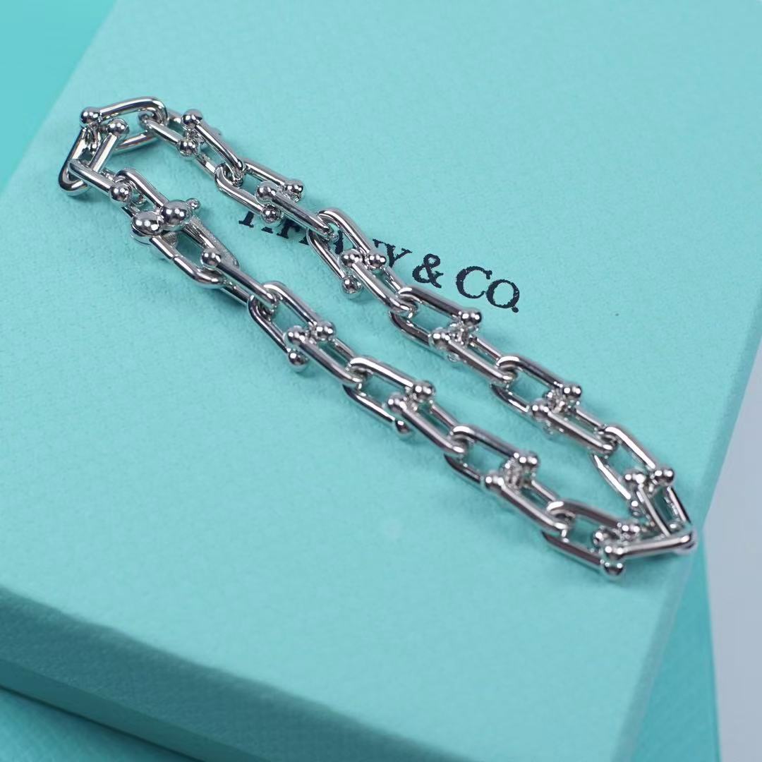 ティファニー ハードウェア スモール リンク ブレスレット スターリングシルバー