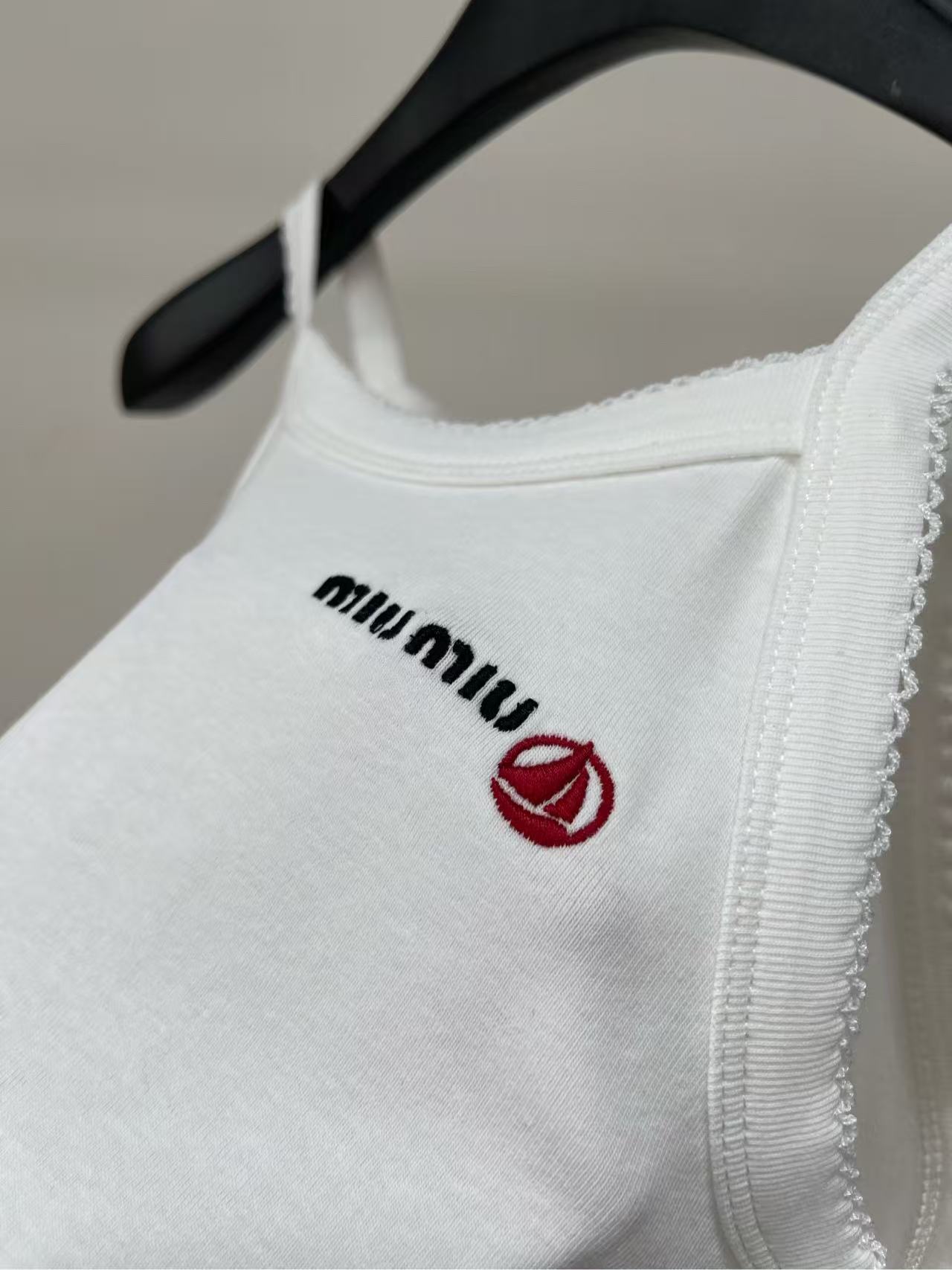 Petit Bateau X Miu Miu ストレッチジャージー トップ