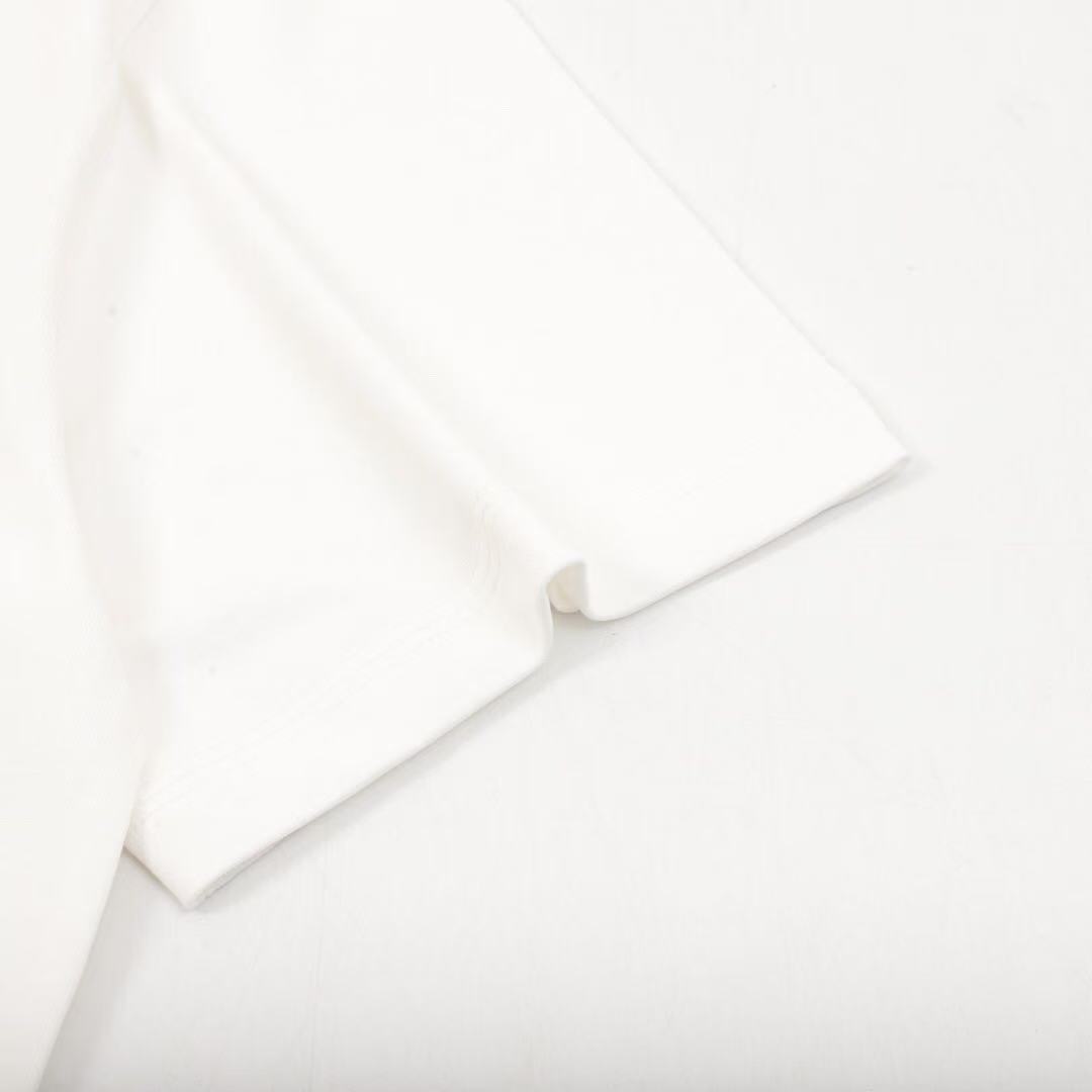 Burberry チェックラベル コットンTシャツ