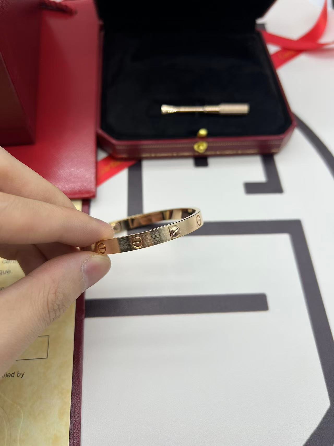 Cartier Love ブレスレット、スモールモデル