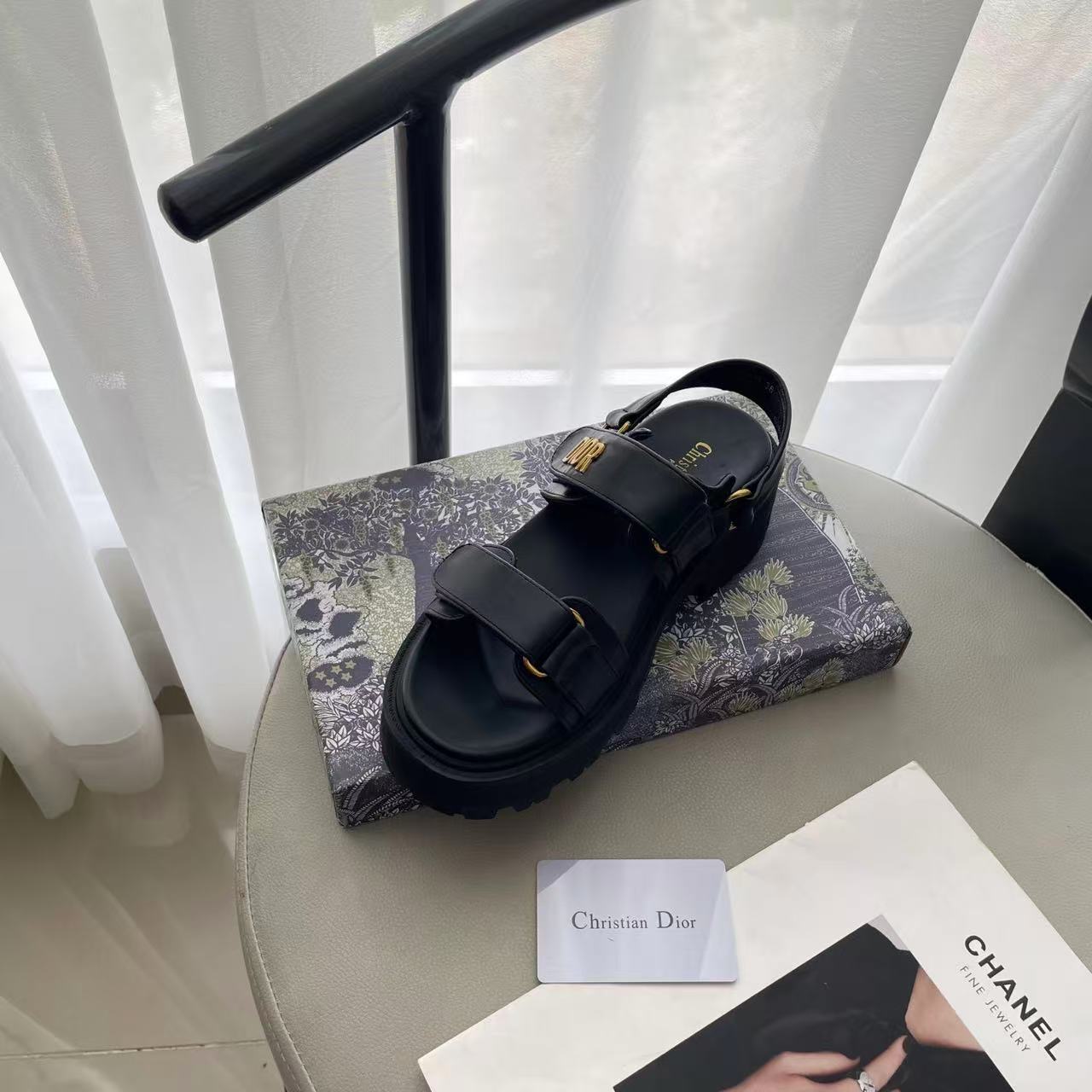 Dioract サンダル ラムスキン