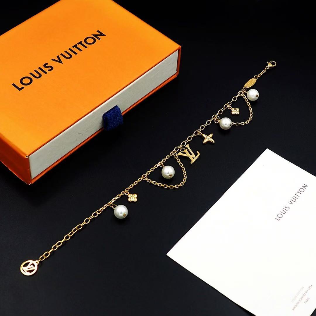 Louis vuitton ブレスレット･ブルーミング パール