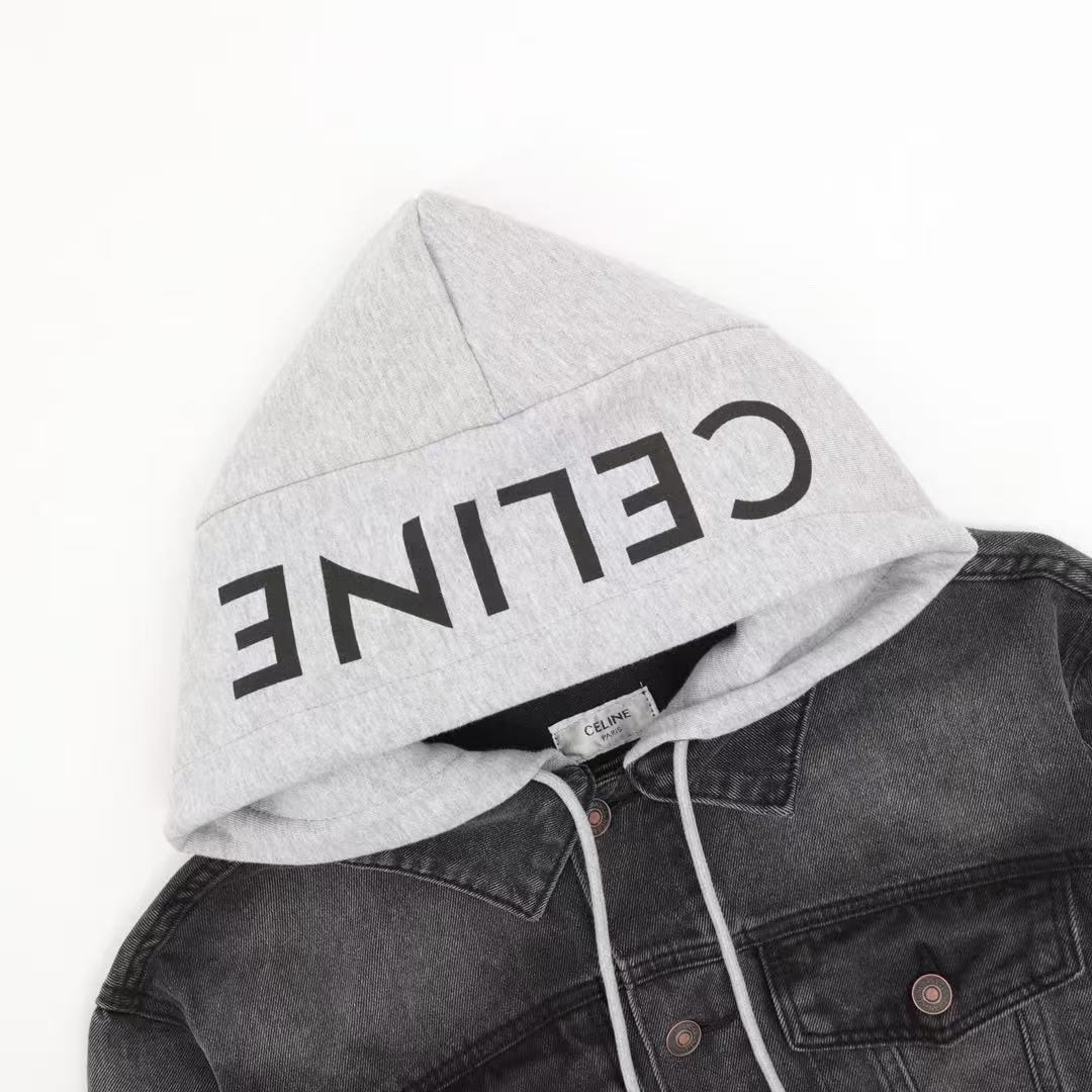 CELINE トラッカージャケット / チャコールウォッシュ デニム