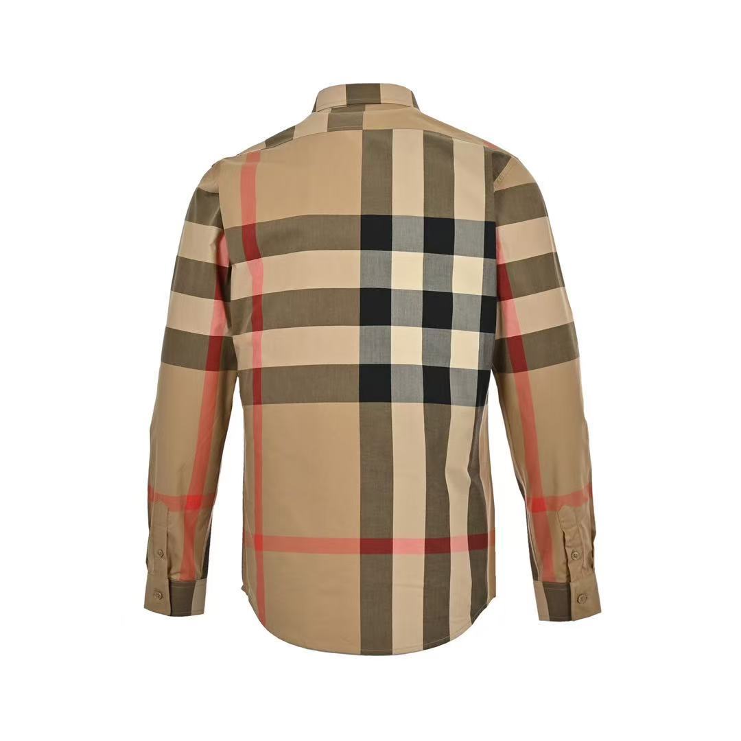 Burberry チェック コットンシャツ