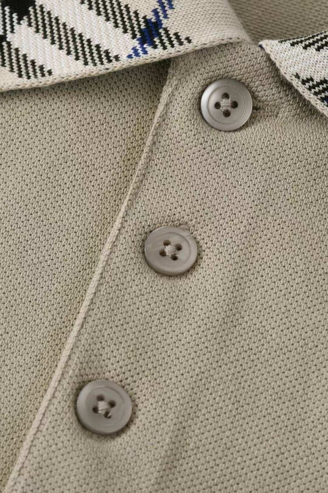 Burberry コットン ポロシャツ