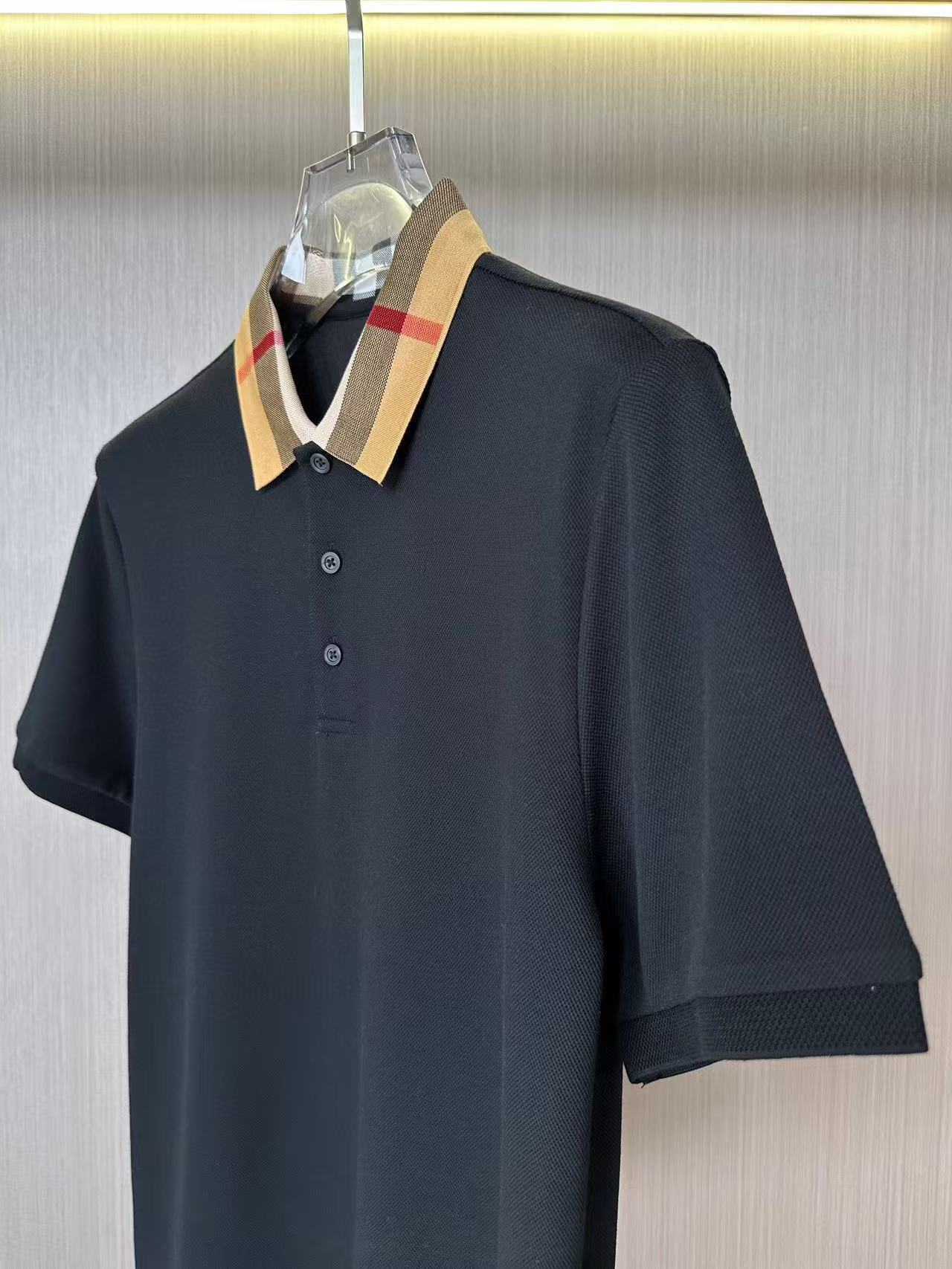 Burberry コットンポロシャツ