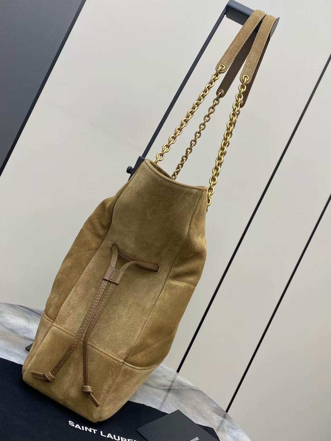 Saint Laurent サンローラン ジェイミー ショッピング スモール（スエード）