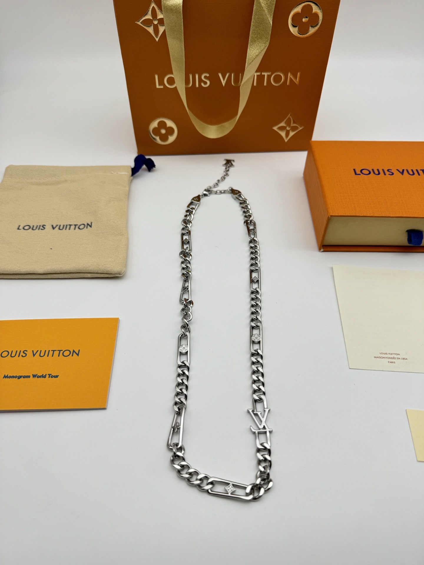 M02248 ネックレス･LV フィガロ