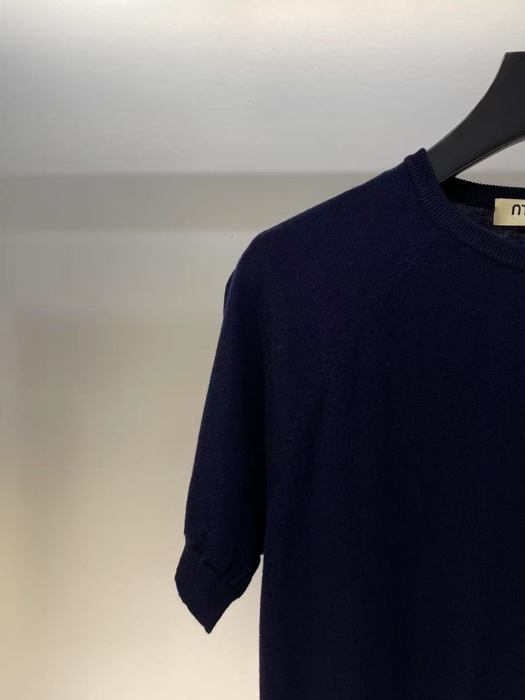 MIUMIU ウール クルーネック セーター