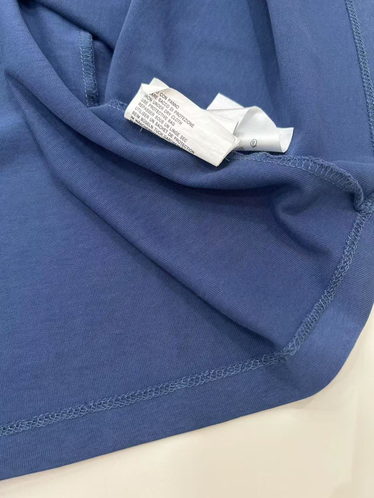 MIUMIU ガーメントダイ ジャージー 長袖Tシャツ