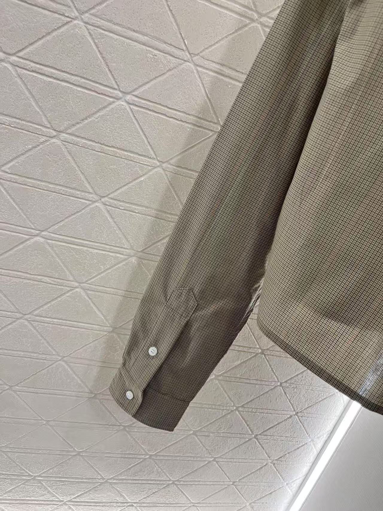 MIUMIU テクニカル チェック シャツ