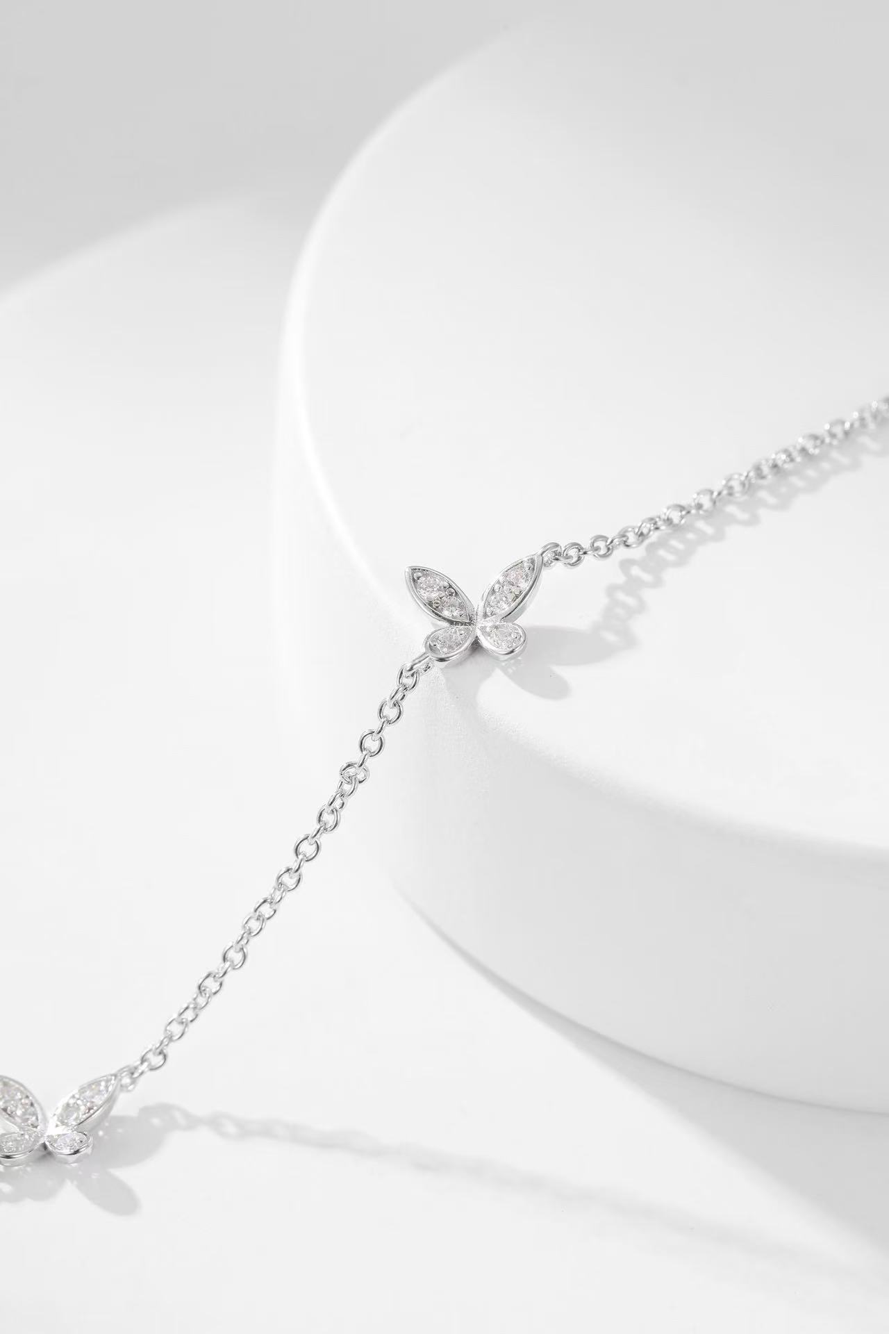 Graff パヴェ バタフライ ダイヤモンド プティ ブレスレット