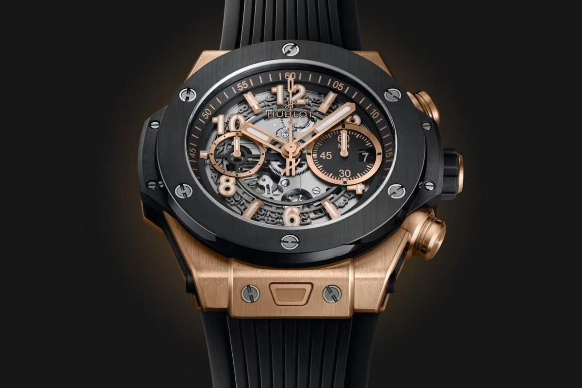  HUBLOT ウブロ ウニコ キングゴールドセラミック