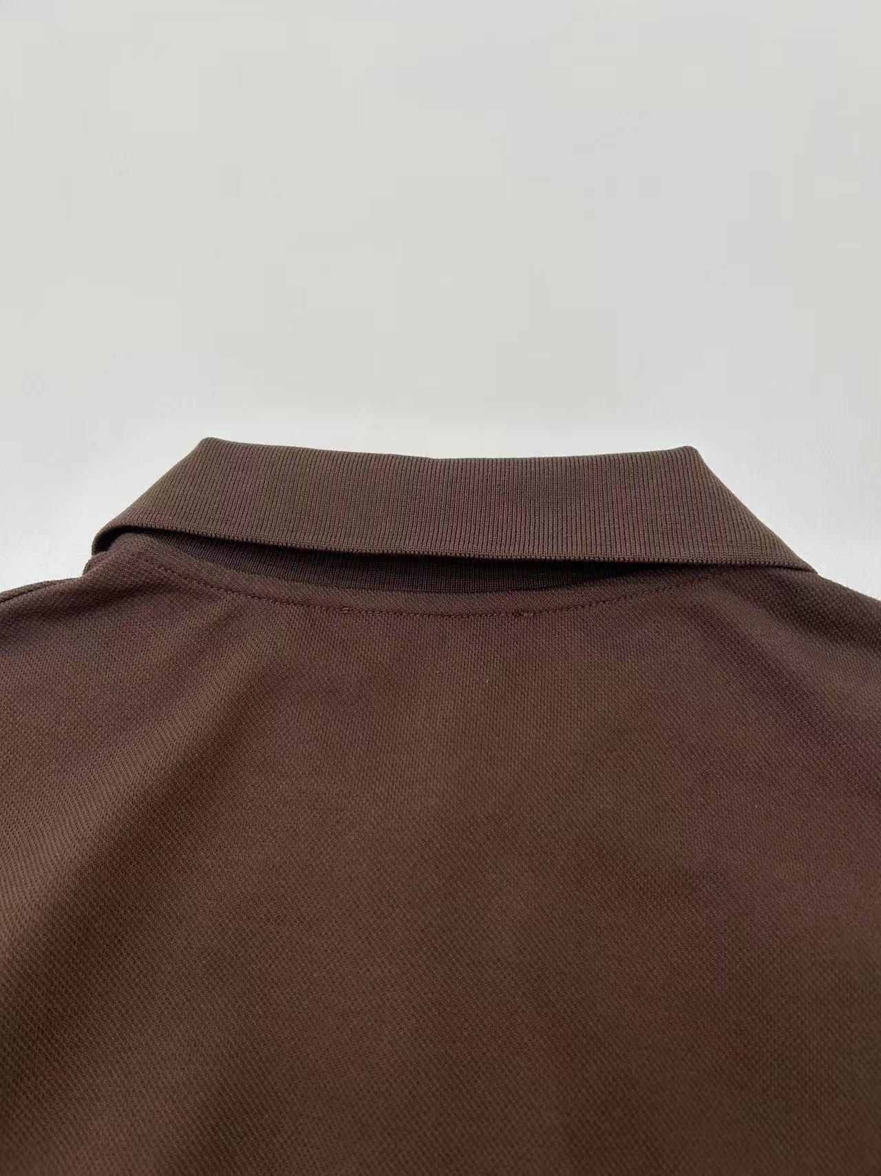 MIUMIU コットンピケ ポロシャツ