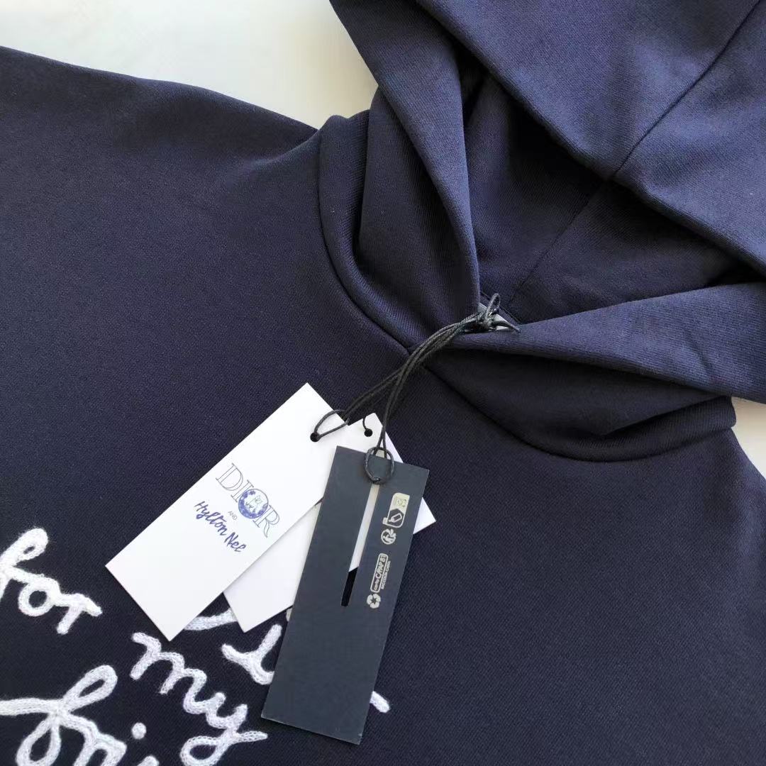 DIOR AND HYLTON NEL スウェットシャツ コットンフリース