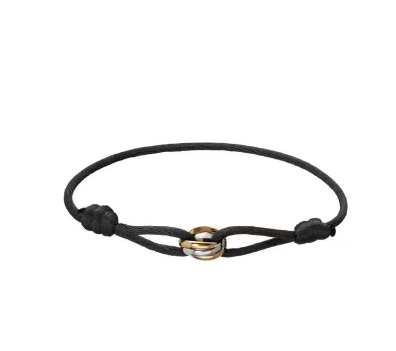 Cartier Trinty bracelet, cord 【オンライン限定】トリニティ ブレスレット