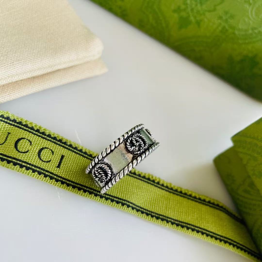 GUCCI ダブルG ワイドリング