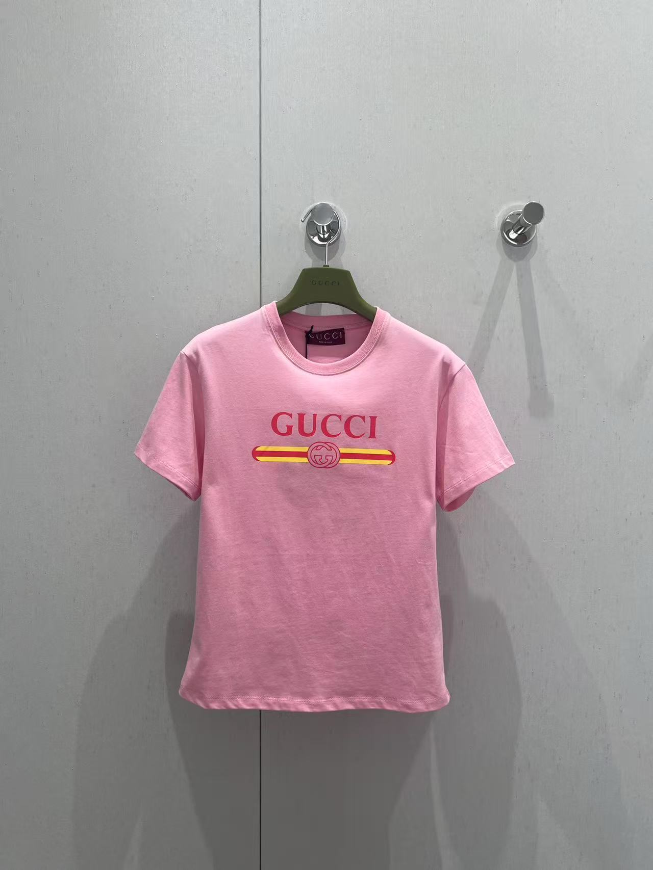 GUCCI プリント コットンジャージー Tシャツ
