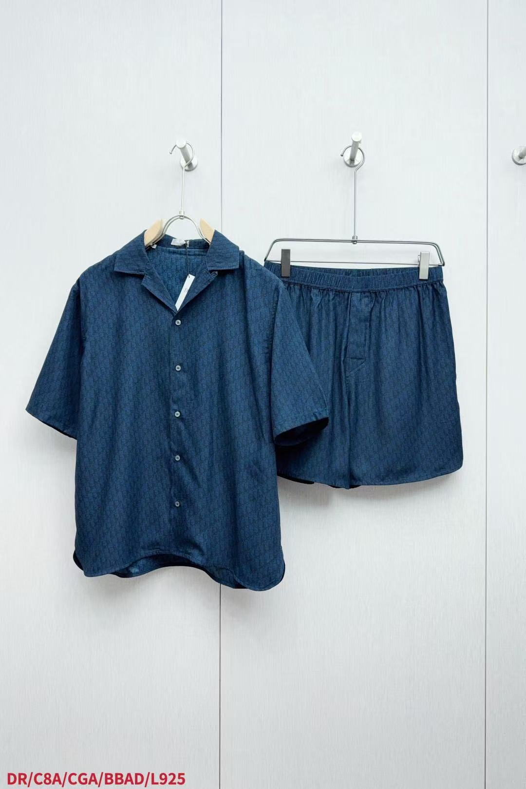 DIOR ショートスリーブ シャツ+ショートパンツ