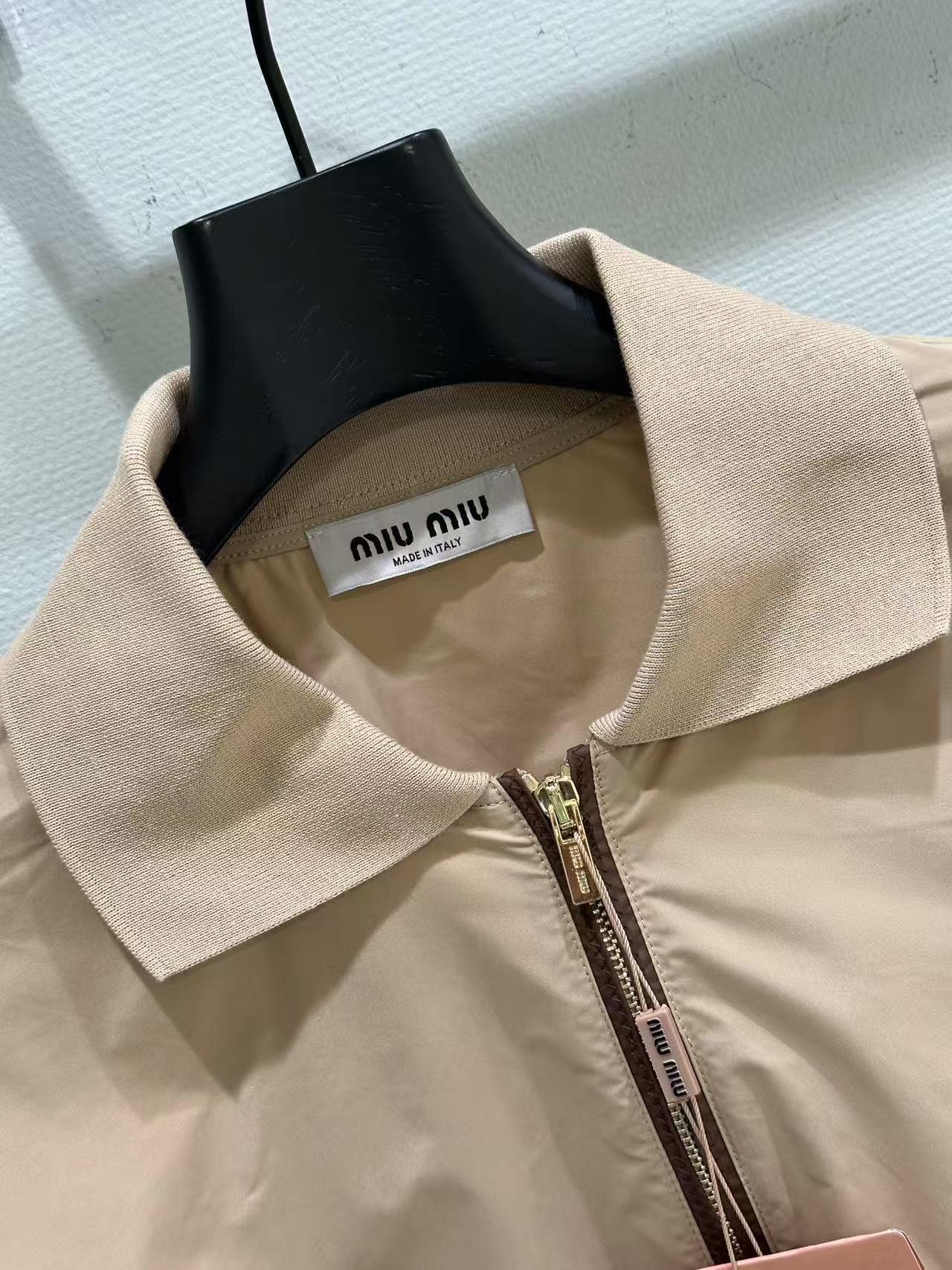 MIUMIU テクニカルファブリック ドレス