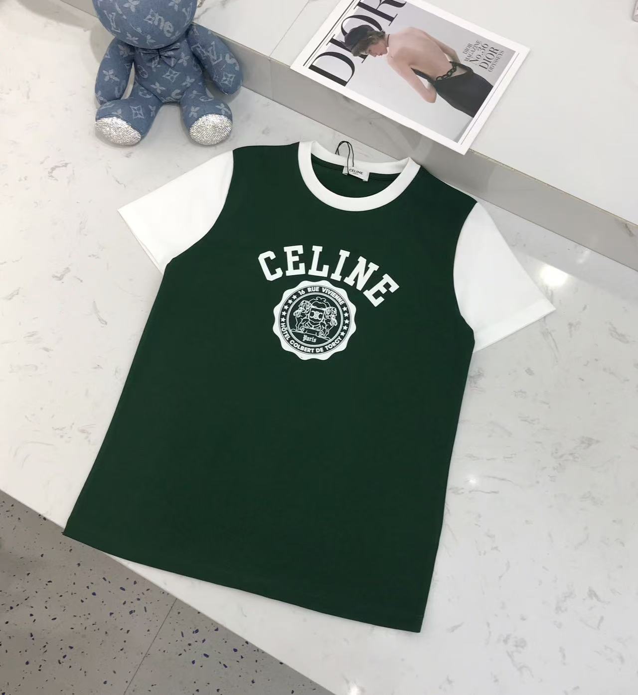 CELINE BLASON レギュラーTシャツ / コットンジャージー