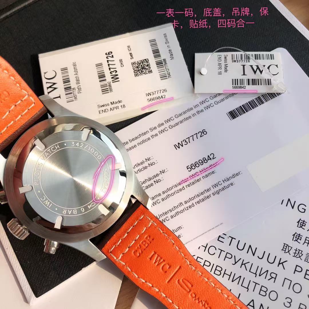 IWC  パイロット・ウォッチ・クロノグラフ