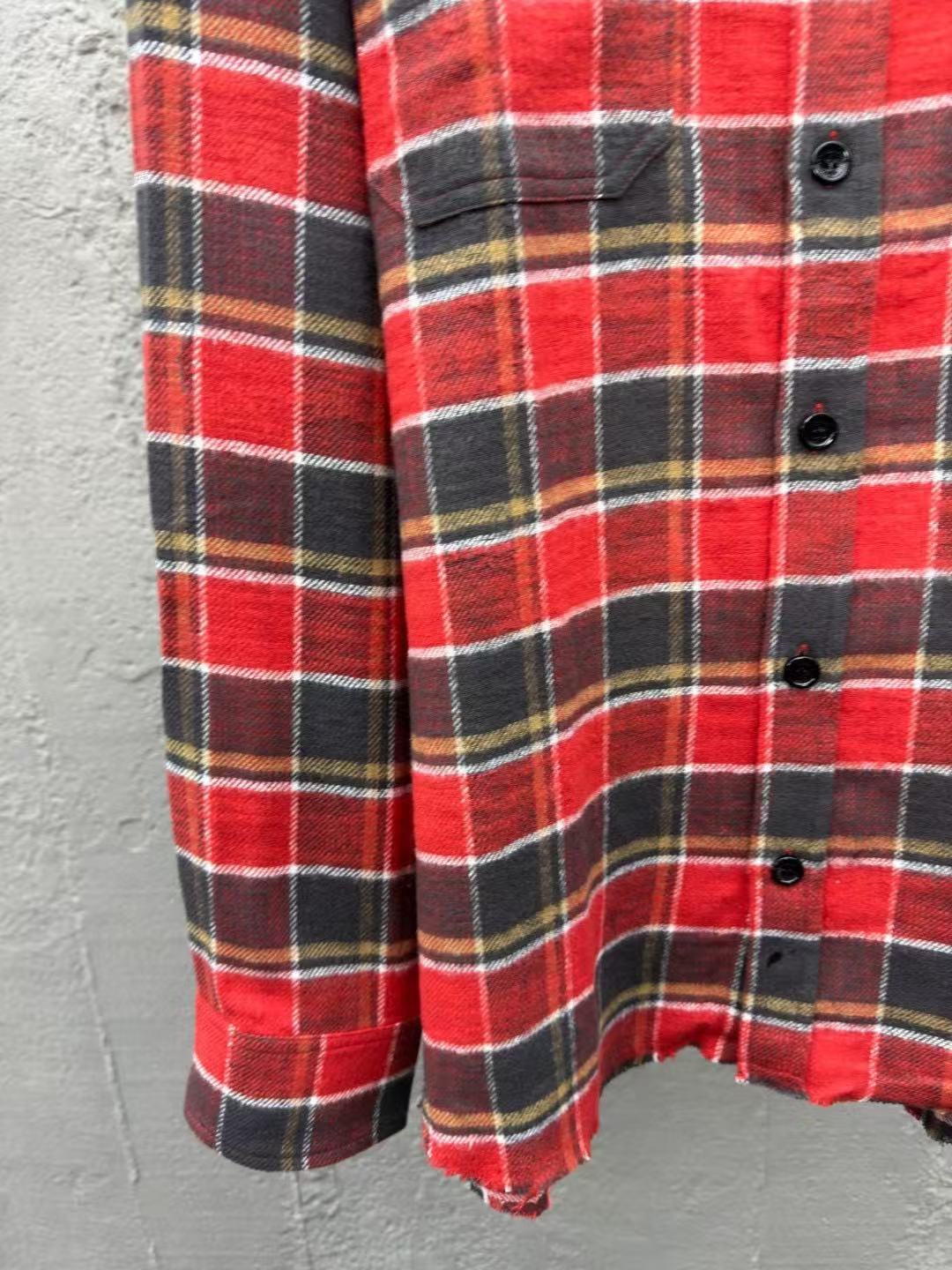 CELINE チェック ルーズシャツ / コットン