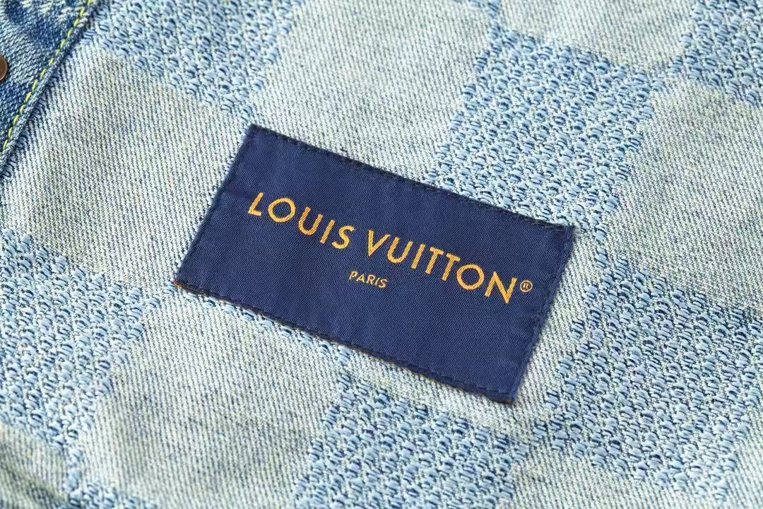 Louis vuitton ダミエ クラシックデニムジャケット