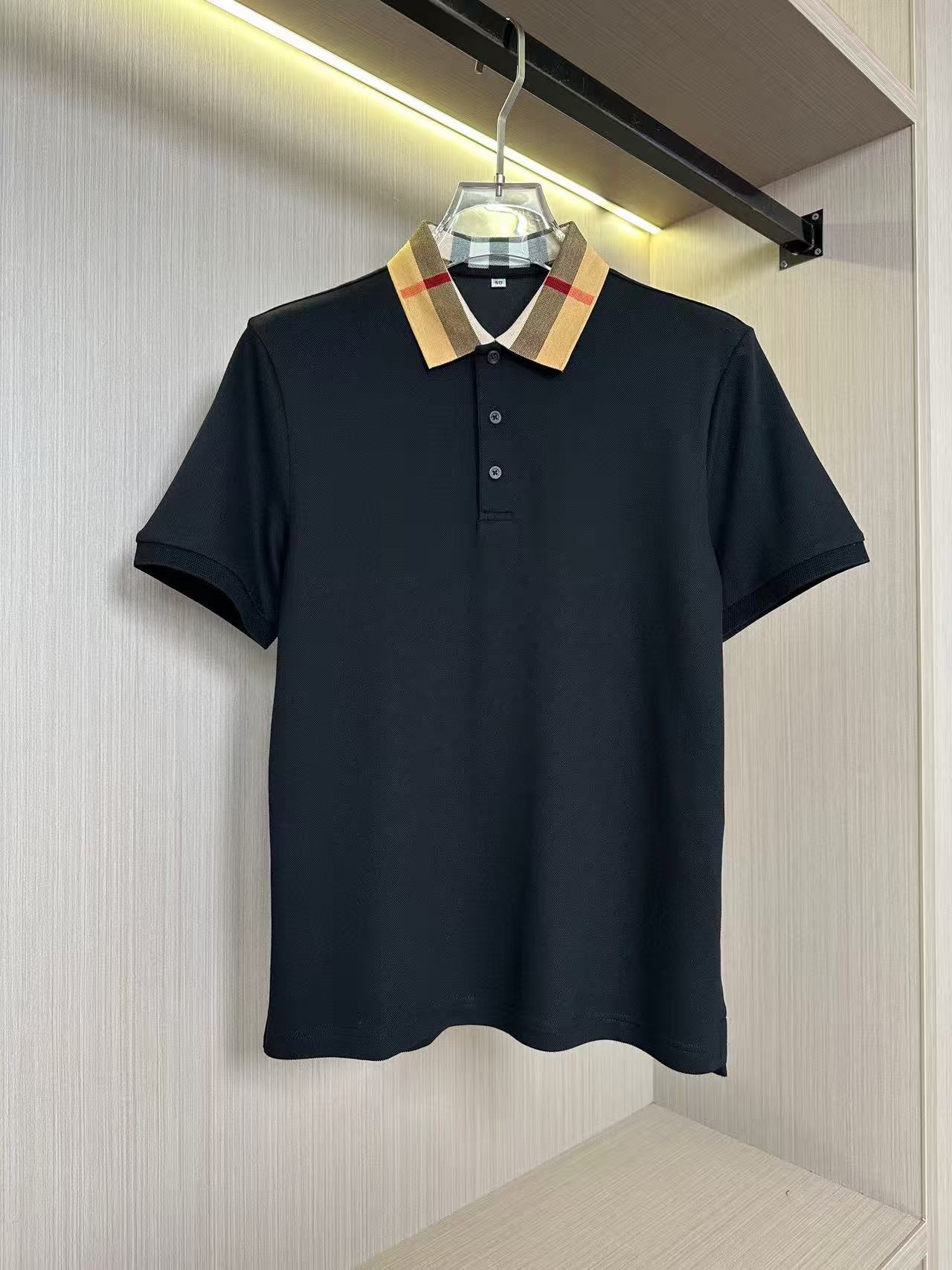 Burberry コットンポロシャツ