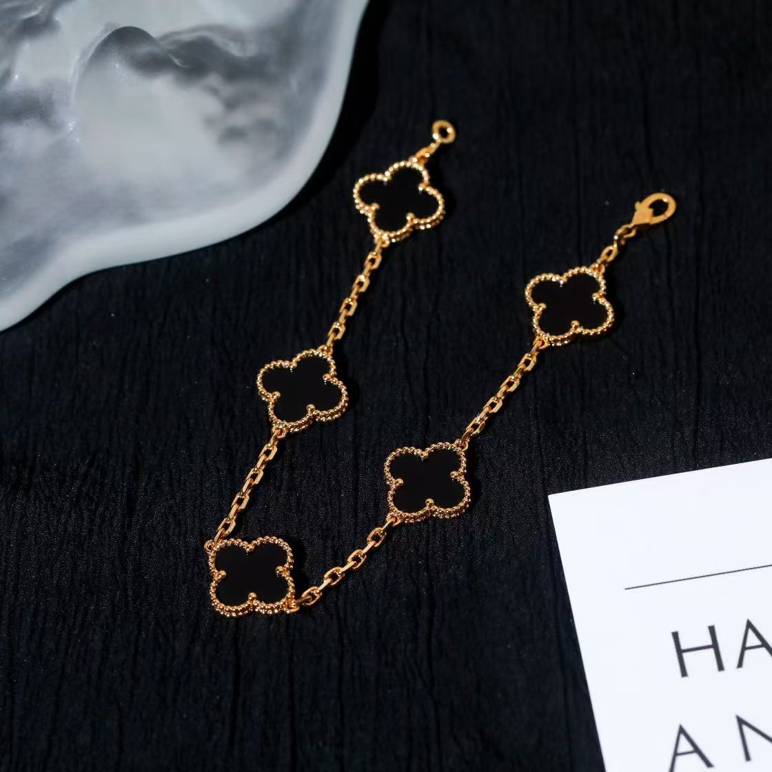 ヴィンテージ アルハンブラ ブレスレット、5モチーフ