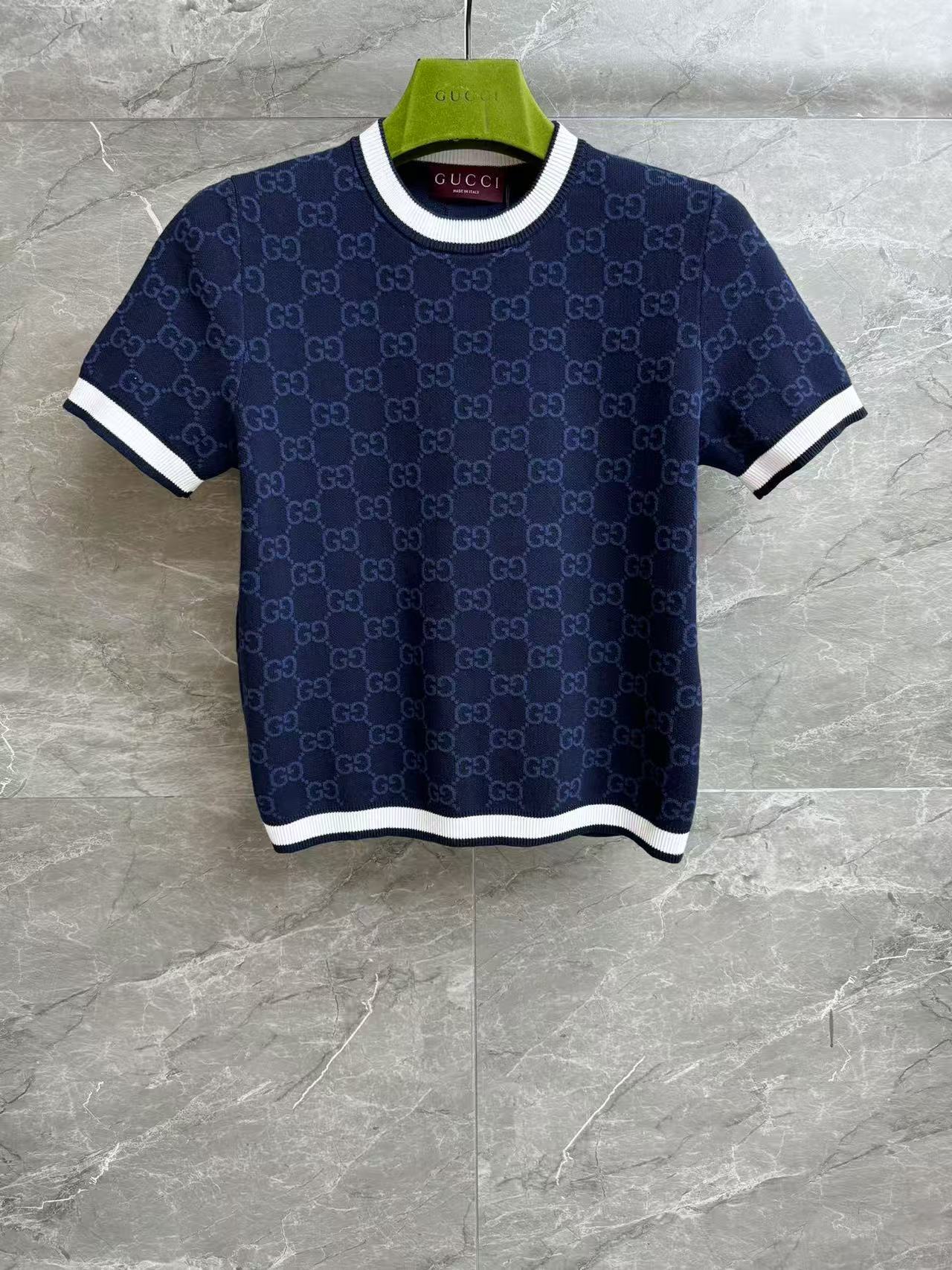 GUCCI GGファインコットン ジャカード トップ