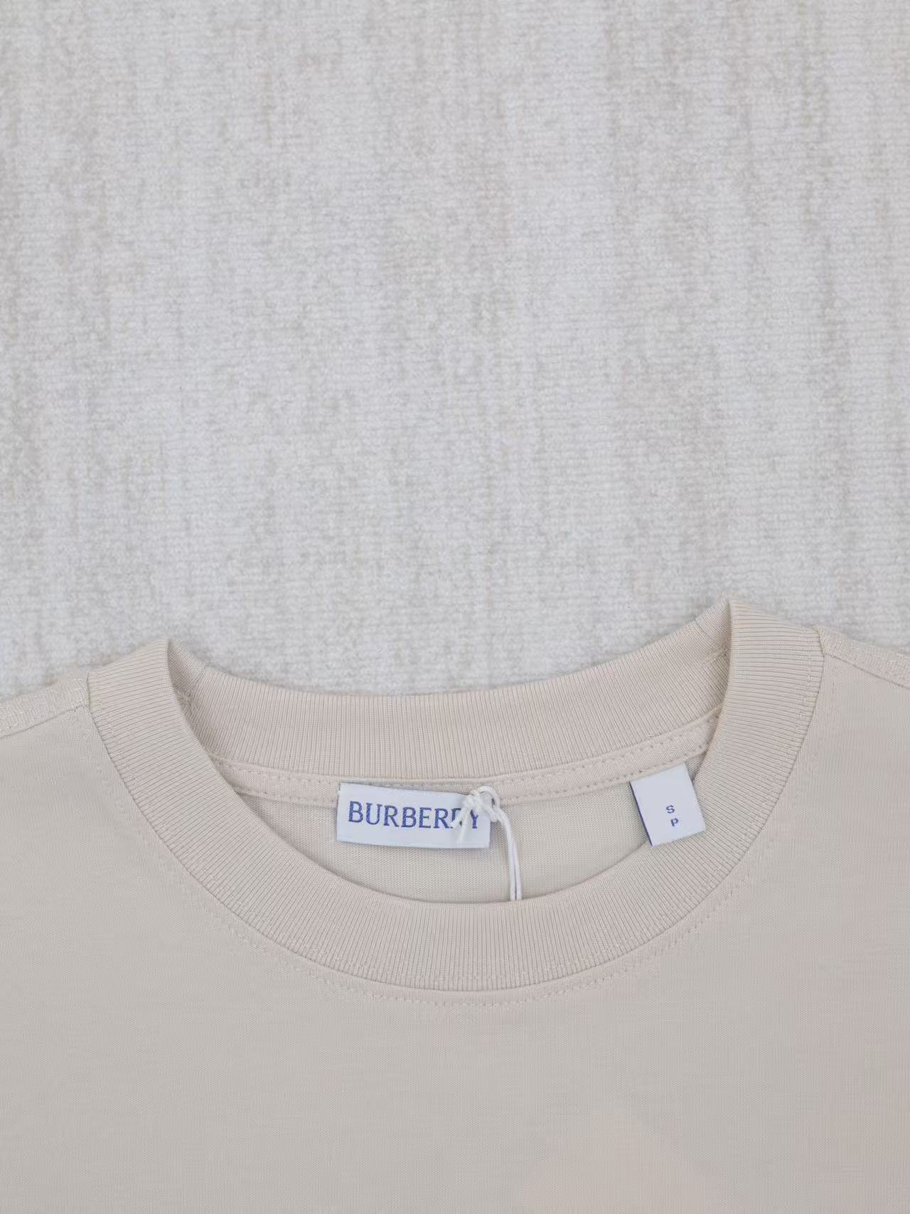 Burberry ノットロゴ コットンTシャツ