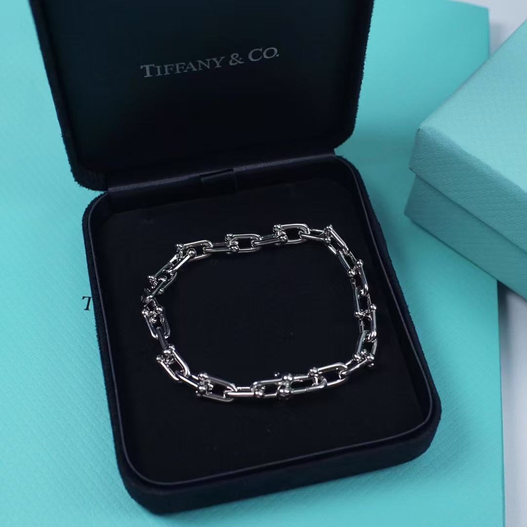 ティファニー ハードウェア スモール リンク ブレスレット スターリングシルバー
