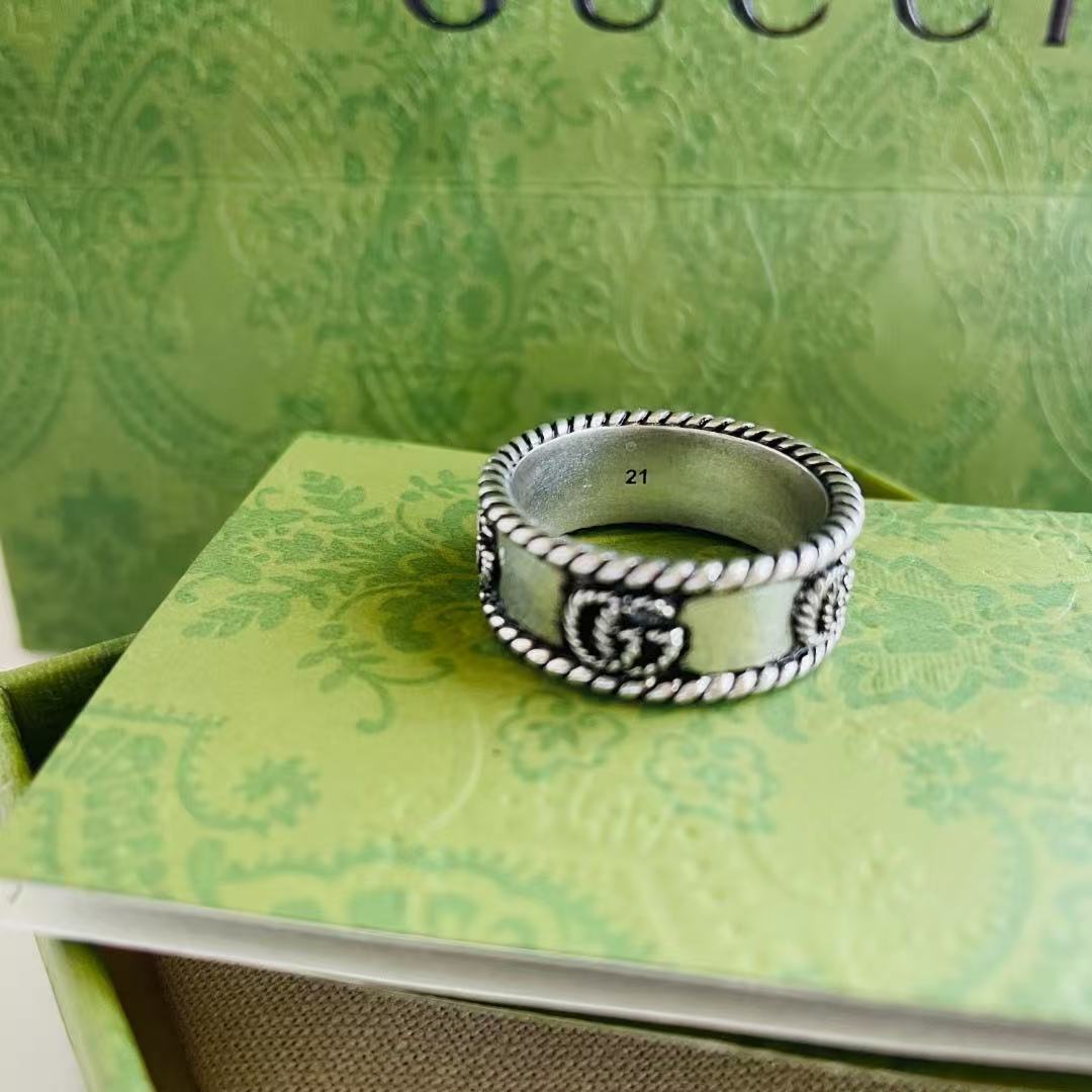 GUCCI ダブルG ワイドリング