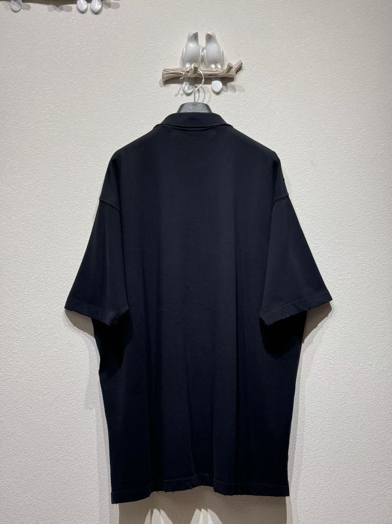 Balenciaga フェードブラック の メンズ LAUREL CLASSIC ショートスリーブ レギュラー POLO