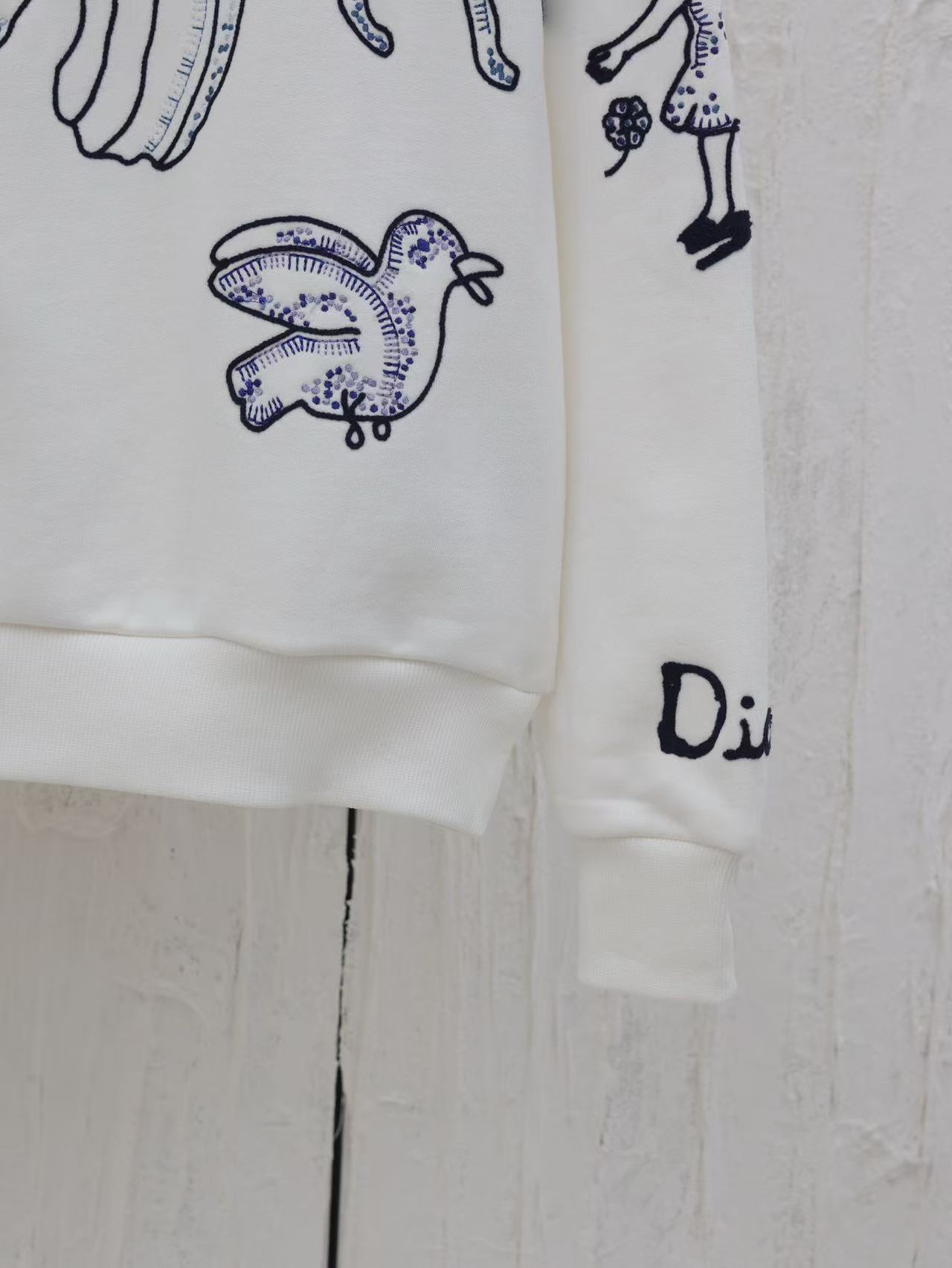 DIOR スウェットシャツ コットンフリース