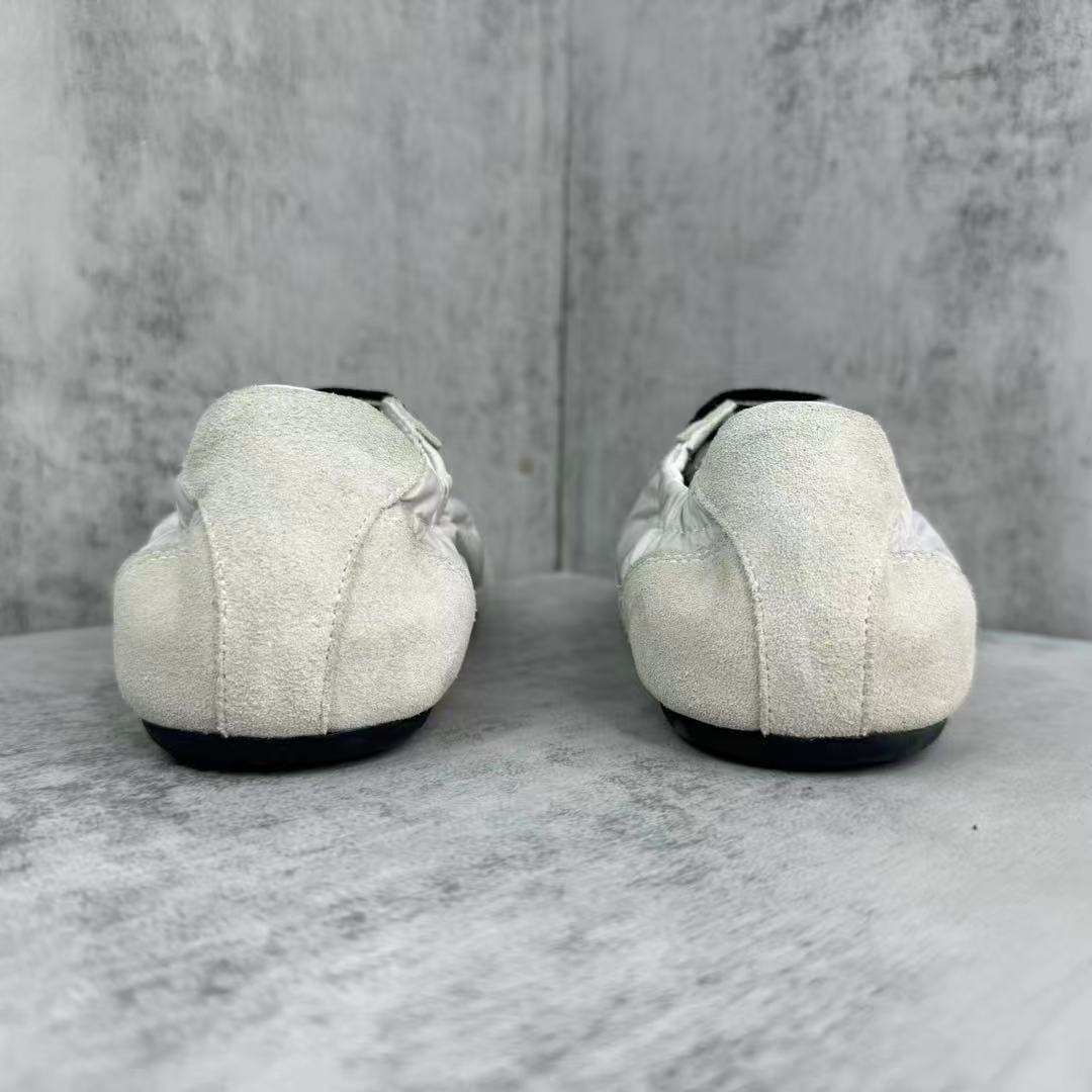 Prada プラダ コラプス Re-Nylon xスエード スニーカー