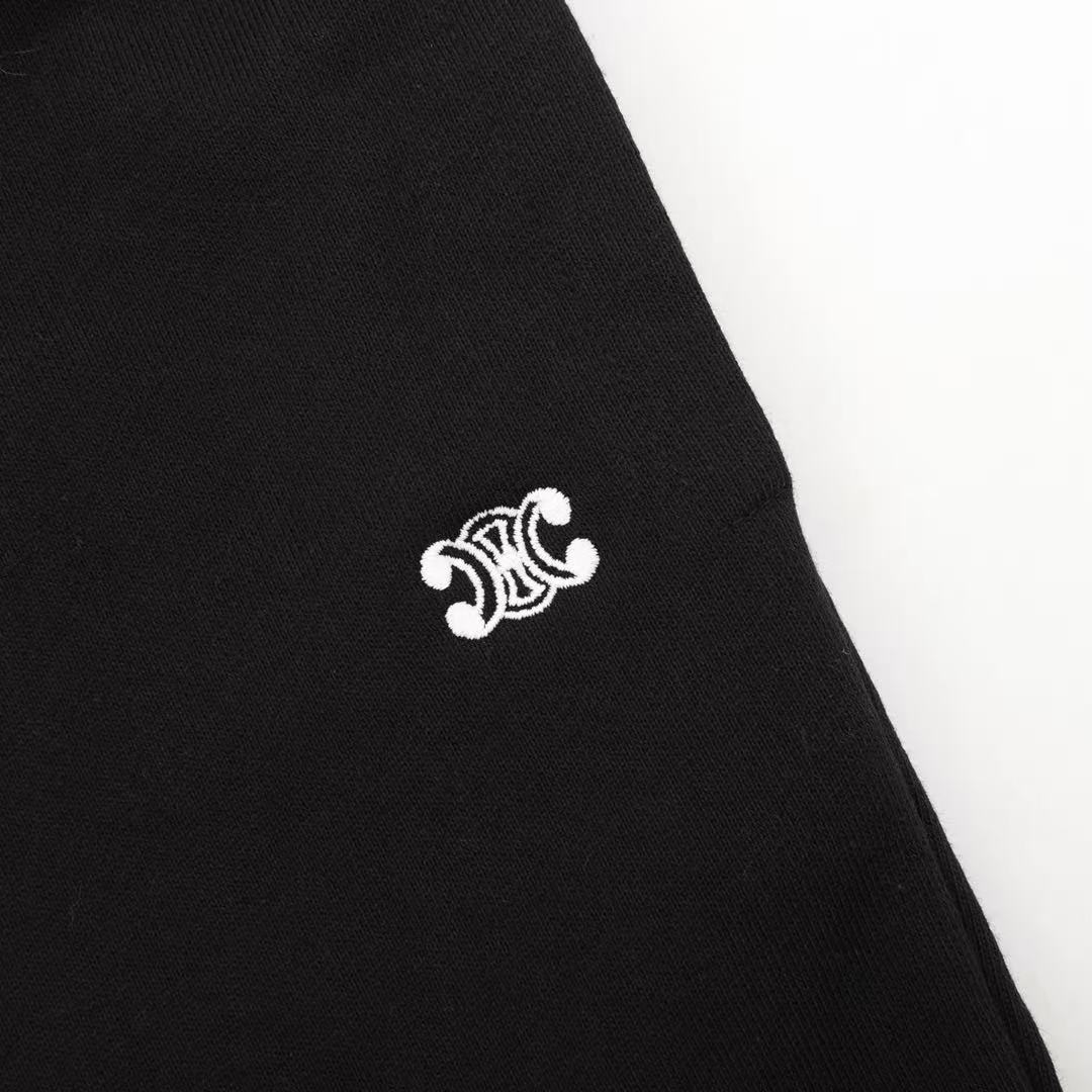 CELINE トリオンフ ルーズ トラックパンツ / コットン＆カシミア