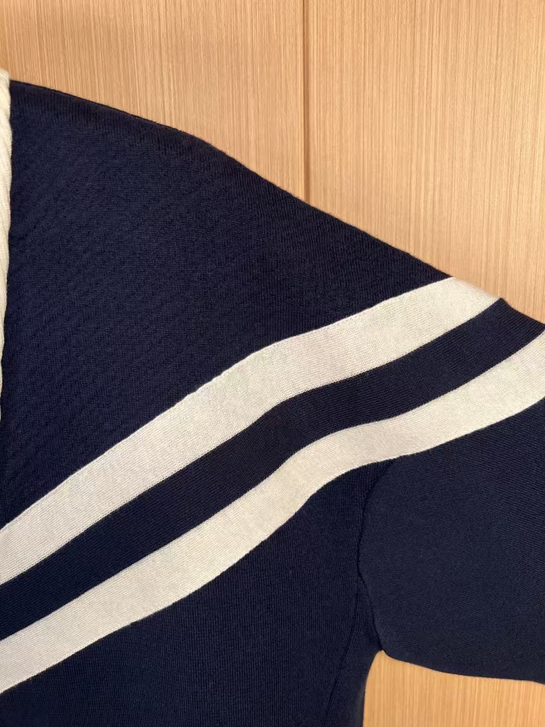 Louis vuitton ニットコットンセーラーブルゾン