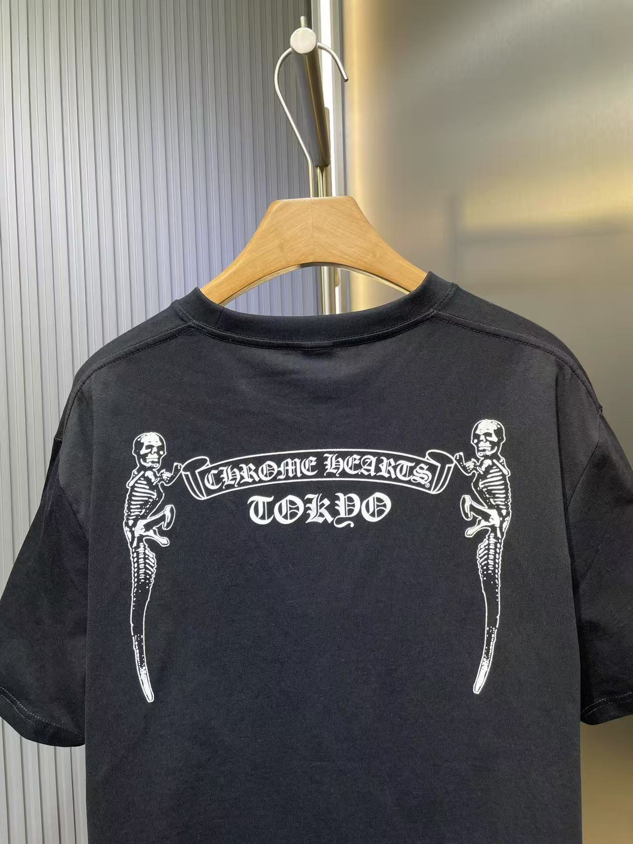クロムハーツ CH T-SHRT/3 FOTIバックプリントTシャツ