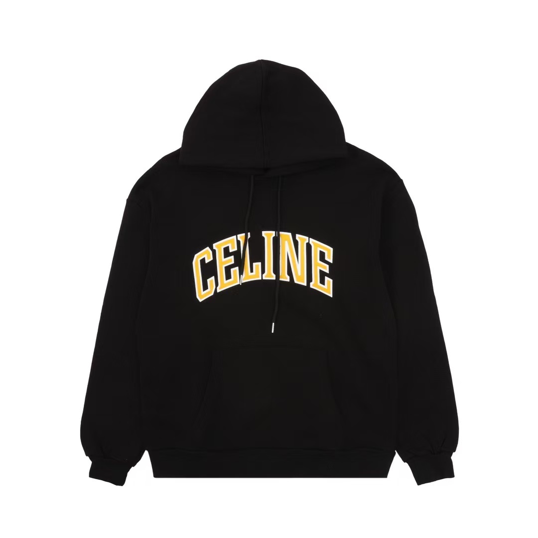 CELINE ルーズ フーディー / コットンフリース