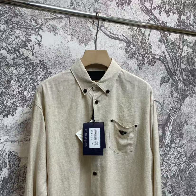 Prada シャンブレー シャツ